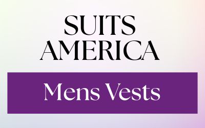 Suits America Mens Vests